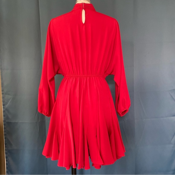 Rhode Caroline Godet Crepe Mini Dress - Picture 5 of 7